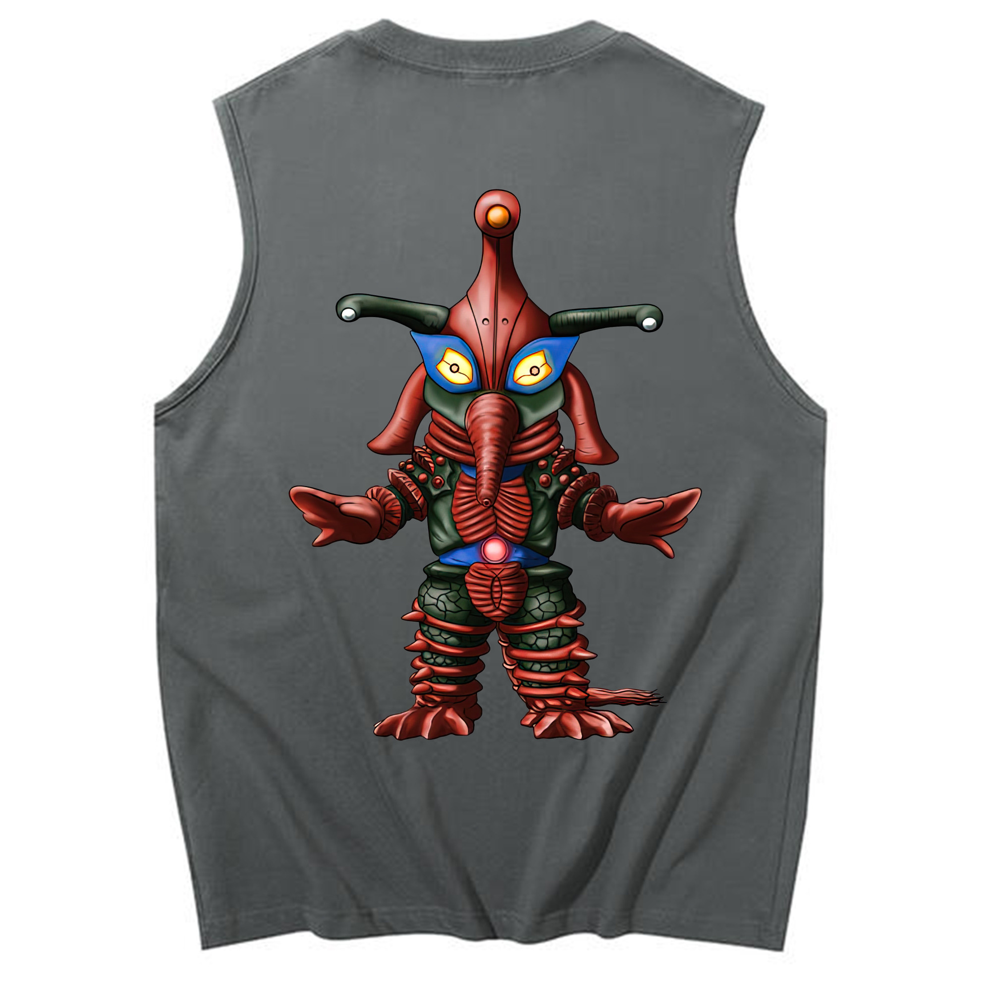 （画像用） ウルトラマン Ultraman コットン100％タンクトップ（背面プリント）